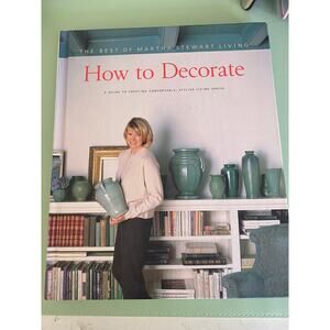 Martha Stewart How to Decorate Book Vintage 1996